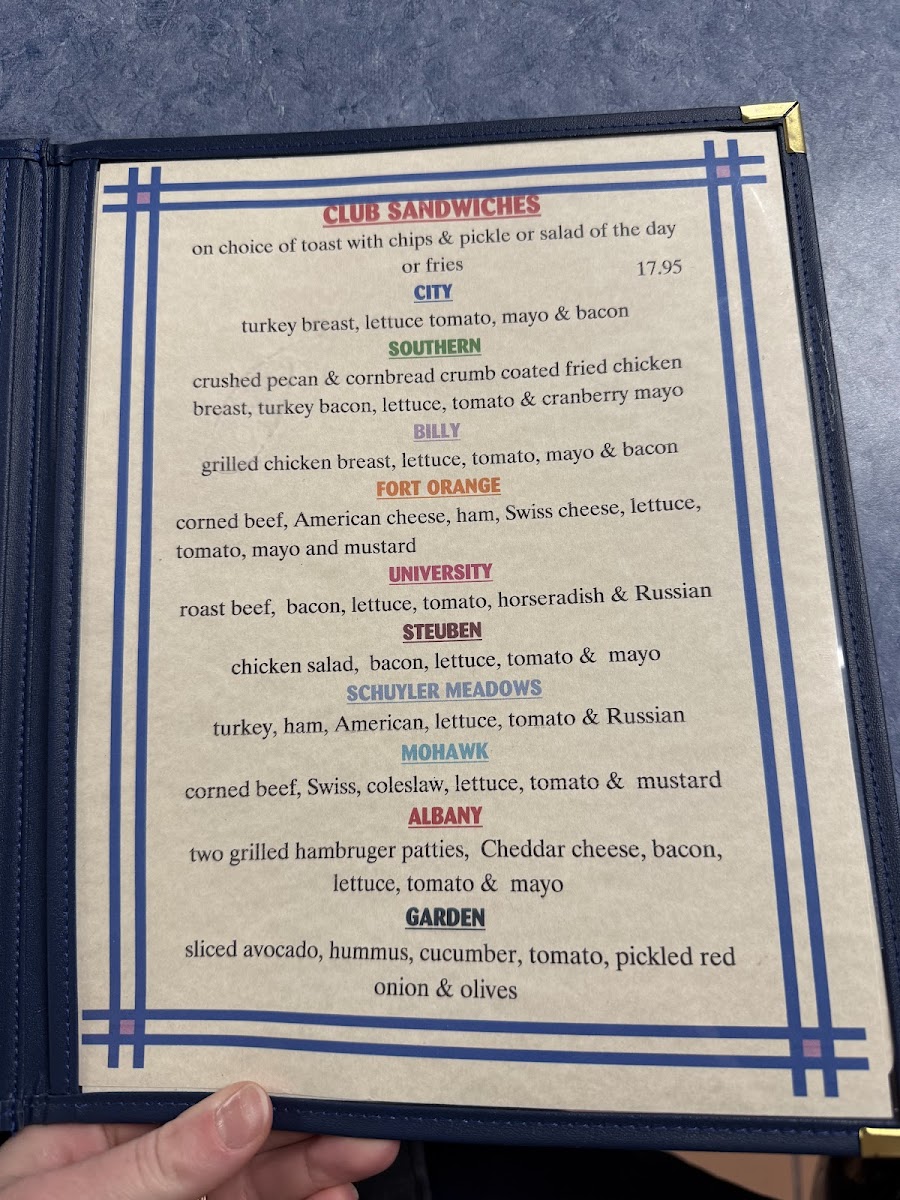 Four Corners Luncheonette Photo Menu 6