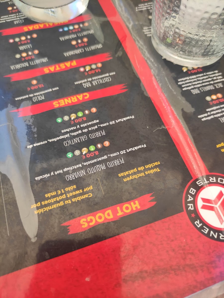 Red Corner Sports Bar Photo Menu 10