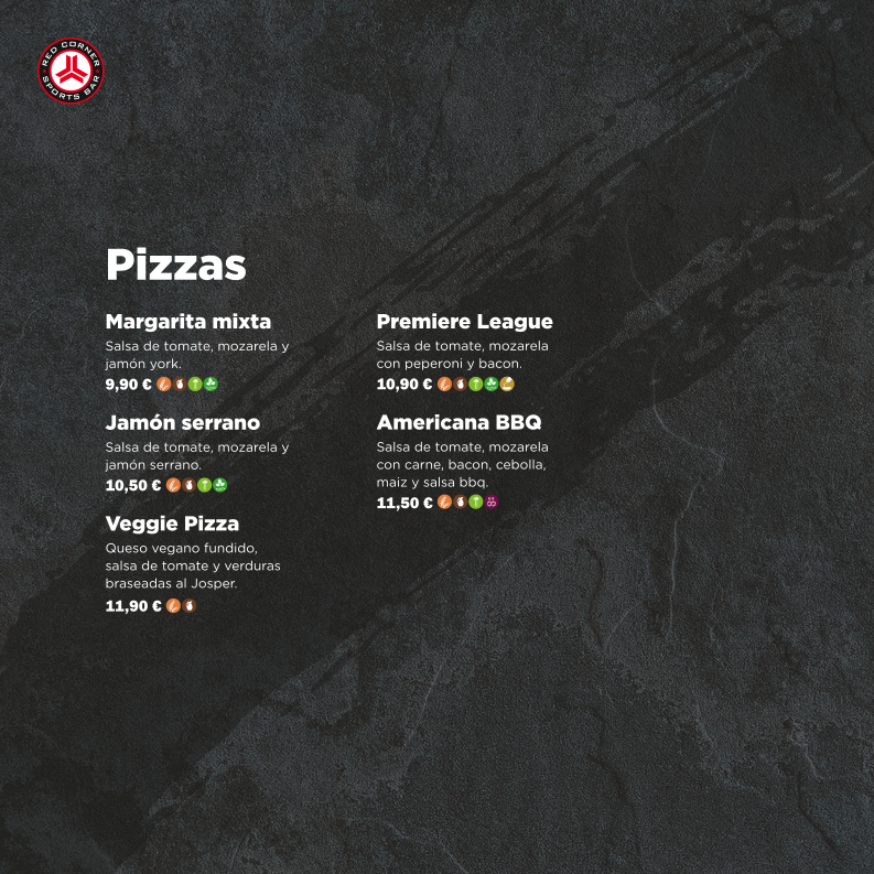 Red Corner Sports Bar Photo Menu 5