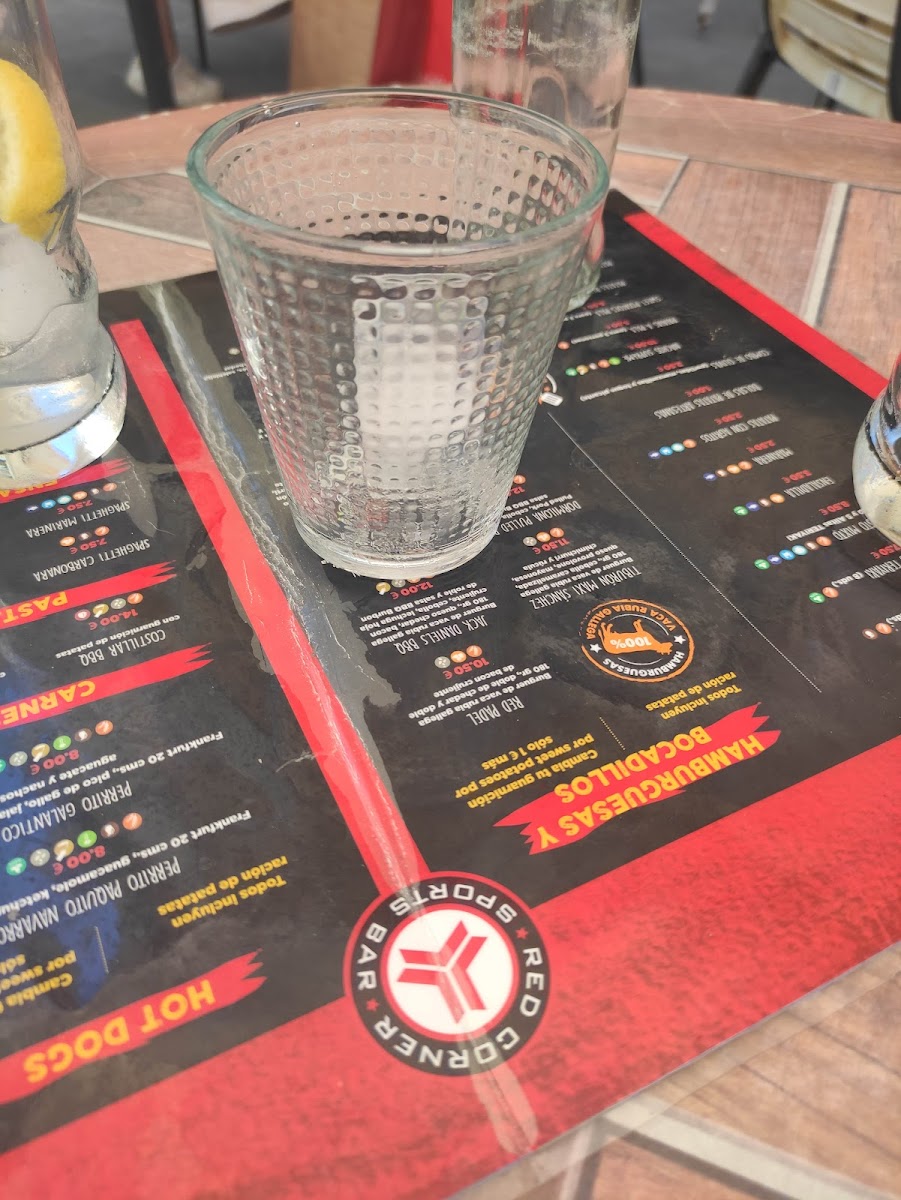 Red Corner Sports Bar Photo Menu 9