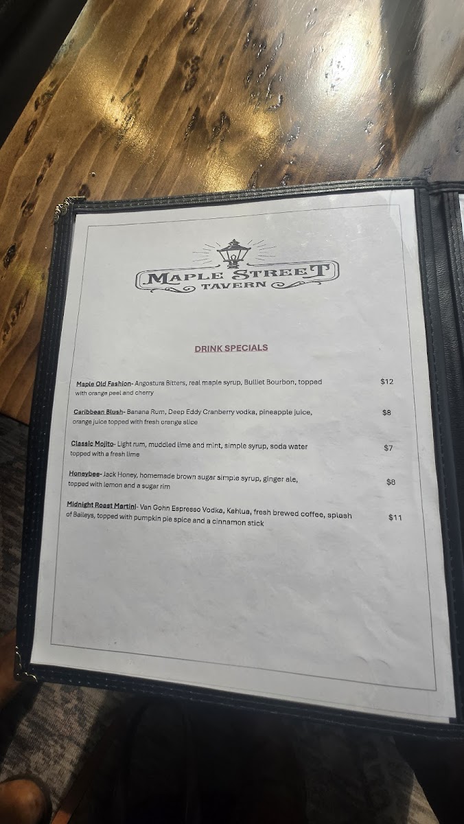 Maple Street Tavern Photo Menu 7