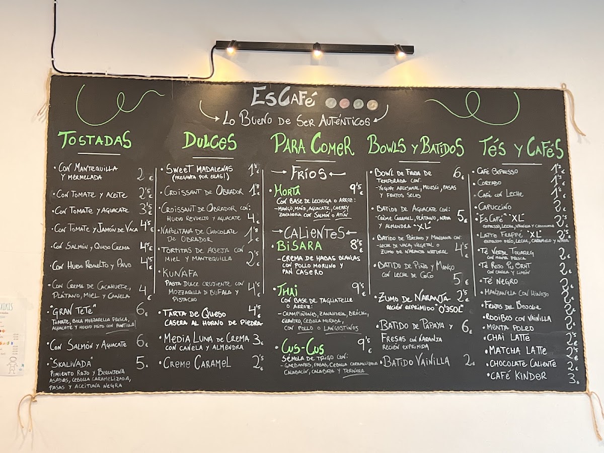 EsCafé Photo Menu 6