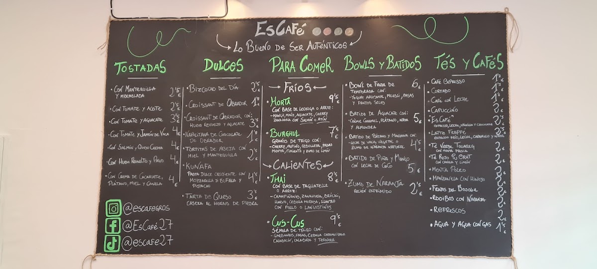 EsCafé Photo Menu 8