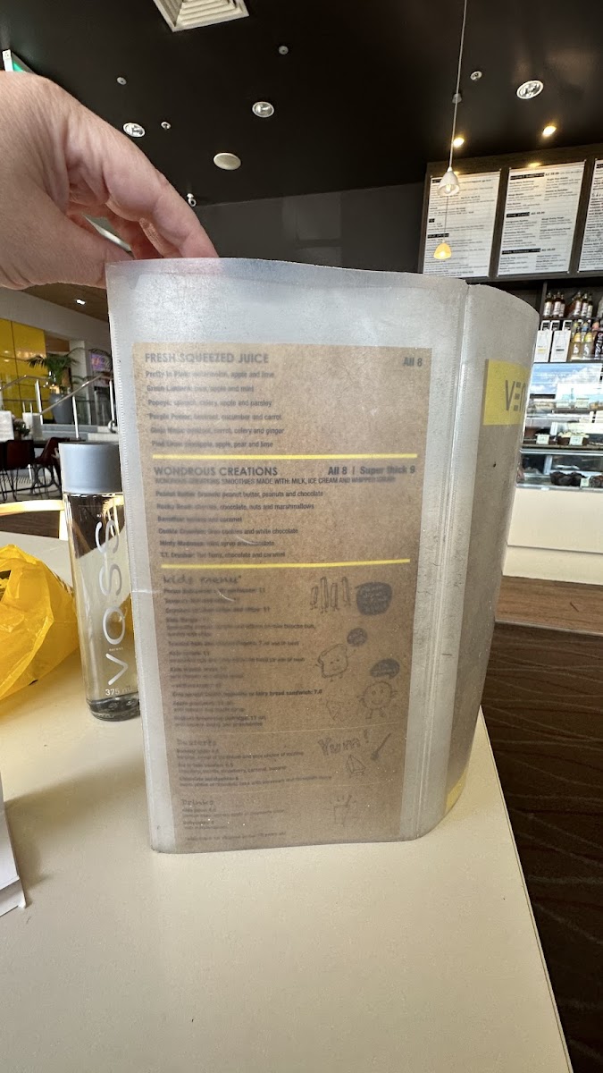 Venue Café & Bar Photo Menu 2