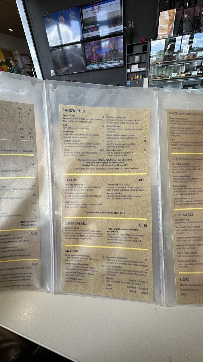 Venue Café & Bar Photo Menu 4