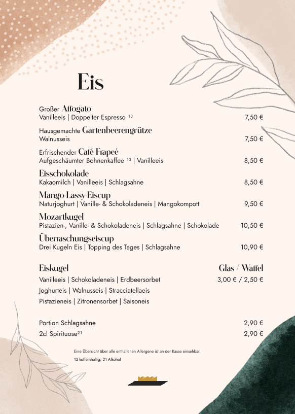 Restaurant Arche Photo Menu 6