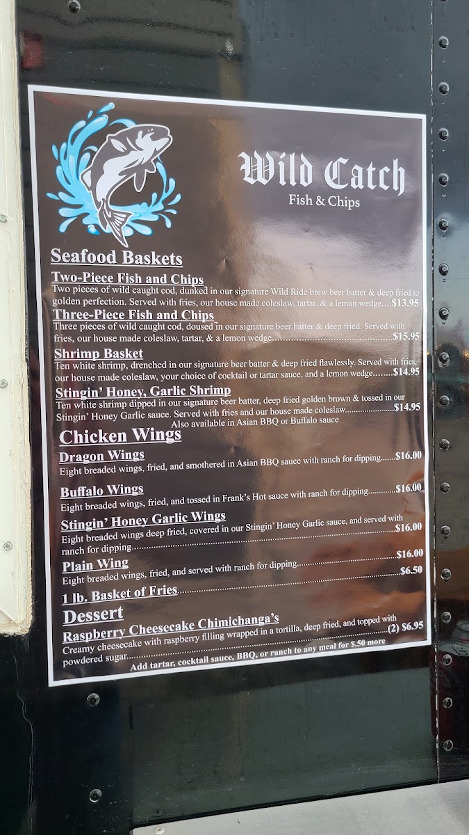 Wild Catch English Style Fish & Chips Photo Menu 1