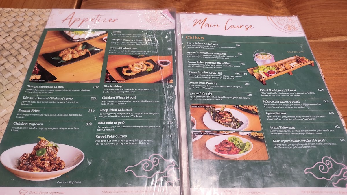 Bukit Senja Cafe Photo Menu 6