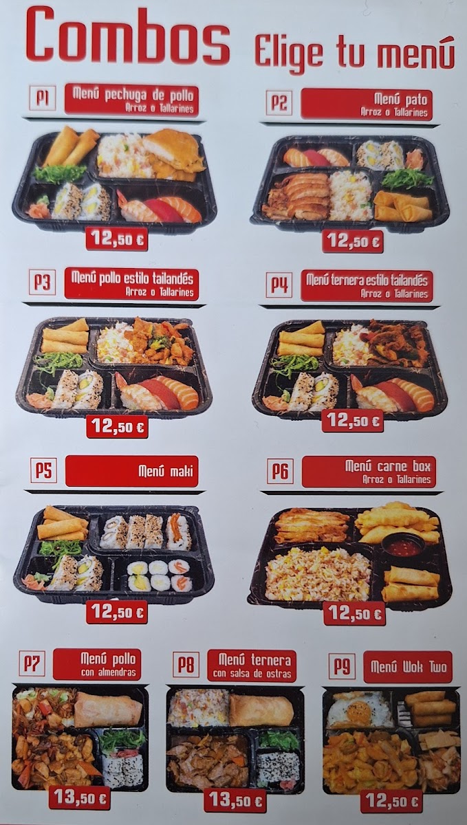 Restaurante Wok Two Photo Menu 4