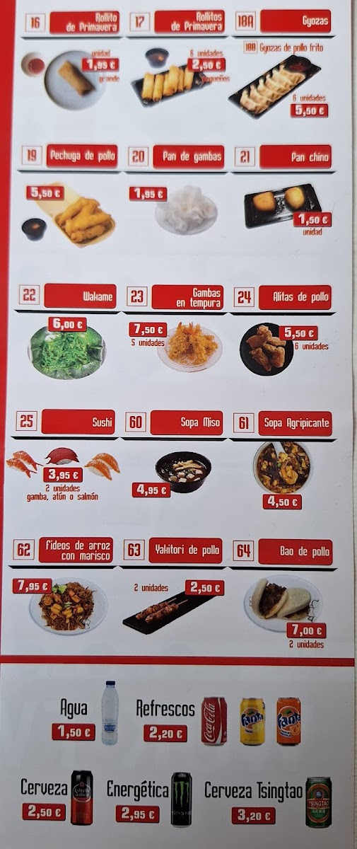 Restaurante Wok Two Photo Menu 5