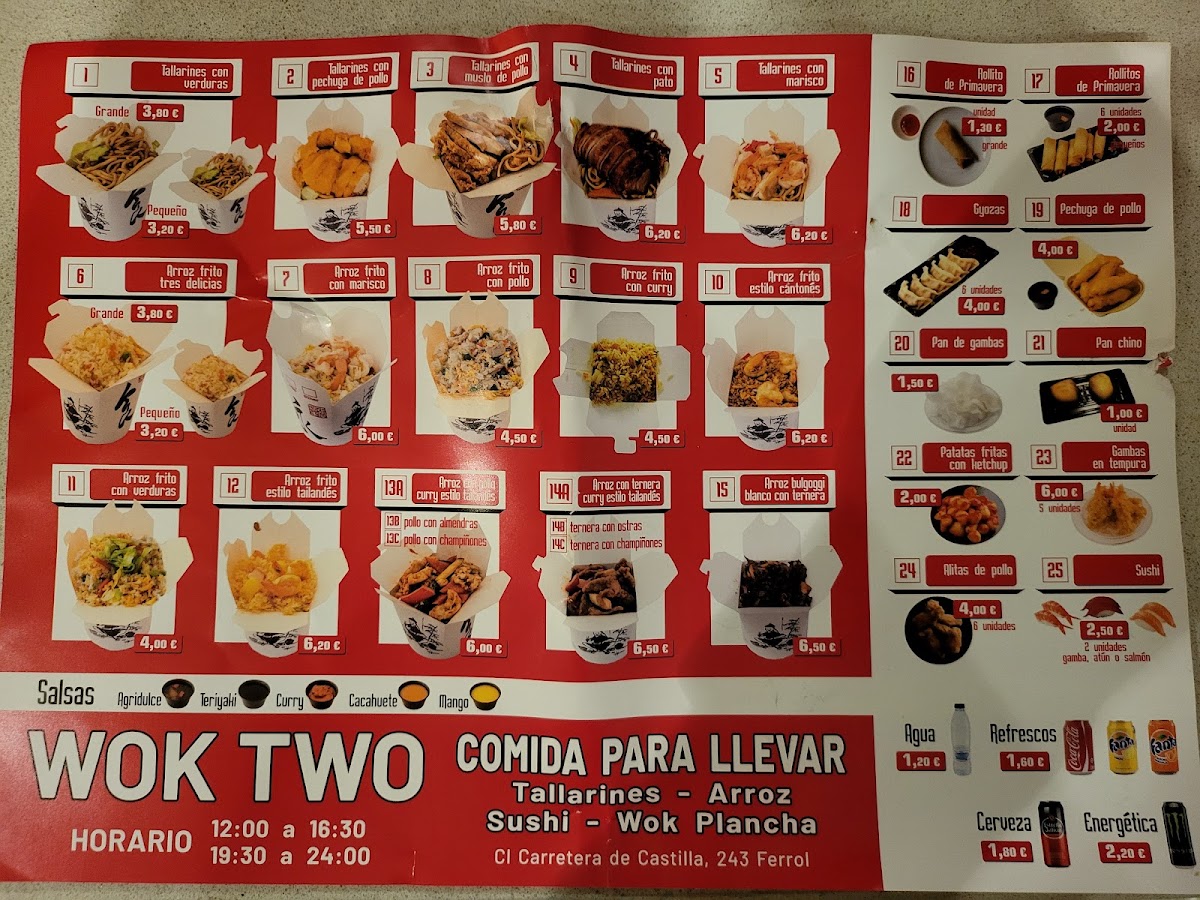 Restaurante Wok Two Photo Menu 6