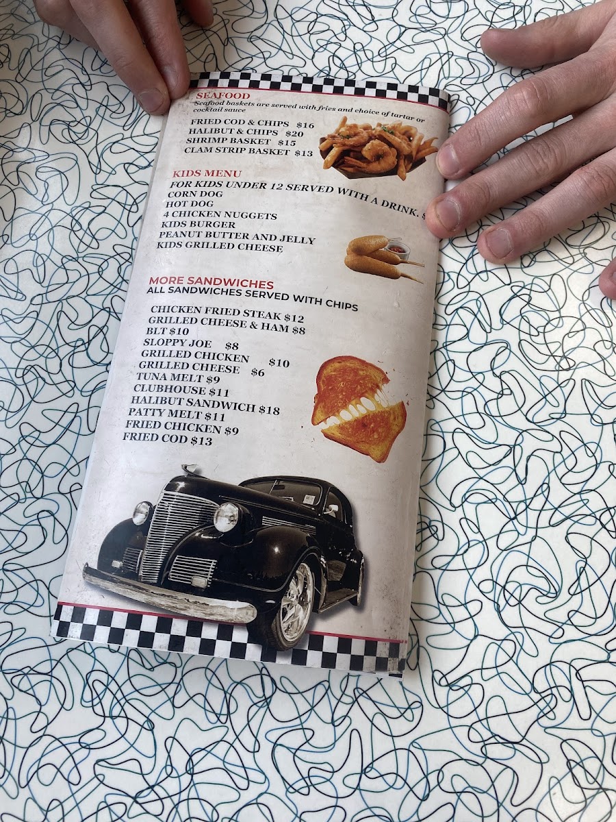 C&J's Drive In Photo Menu 2