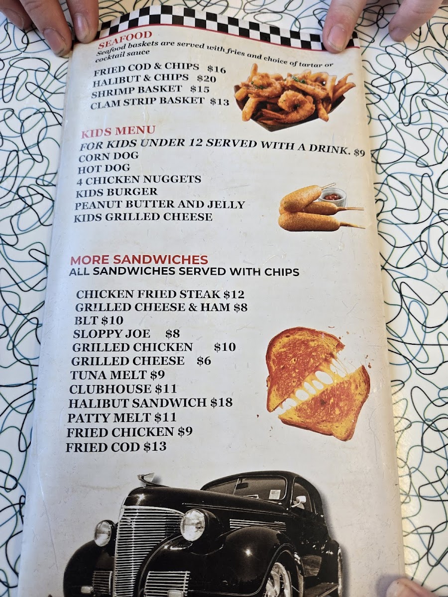 C&J's Drive In Photo Menu 3