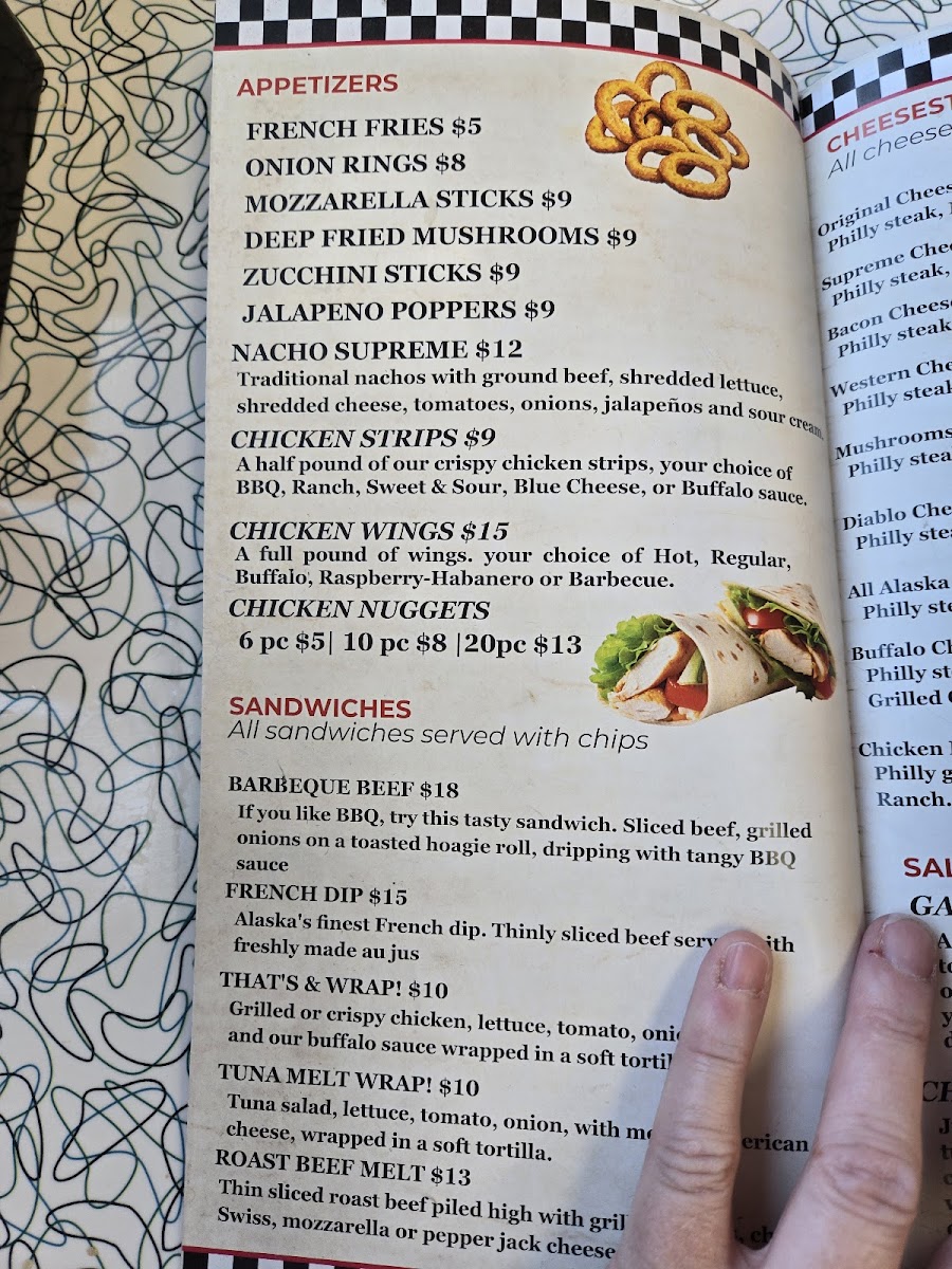 C&J's Drive In Photo Menu 6