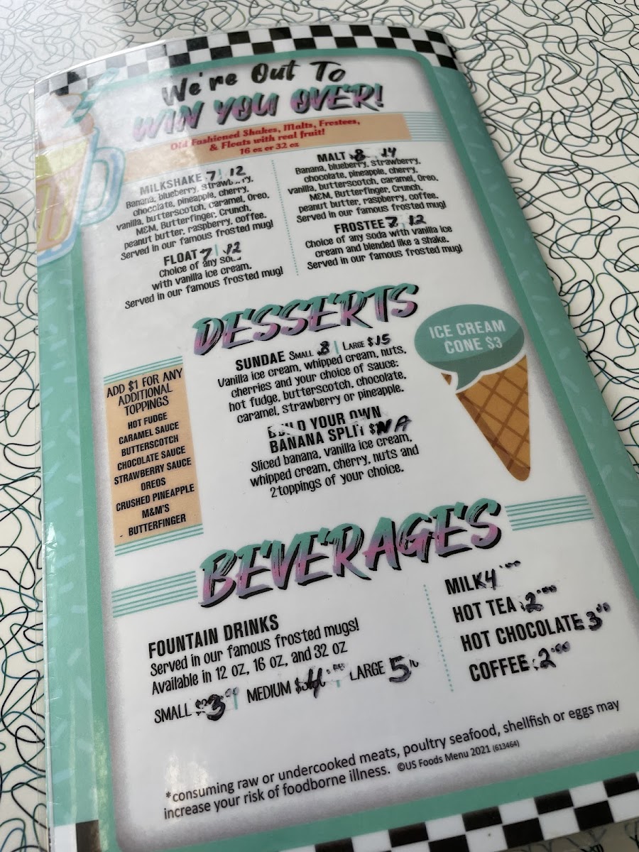 C&J's Drive In Photo Menu 8