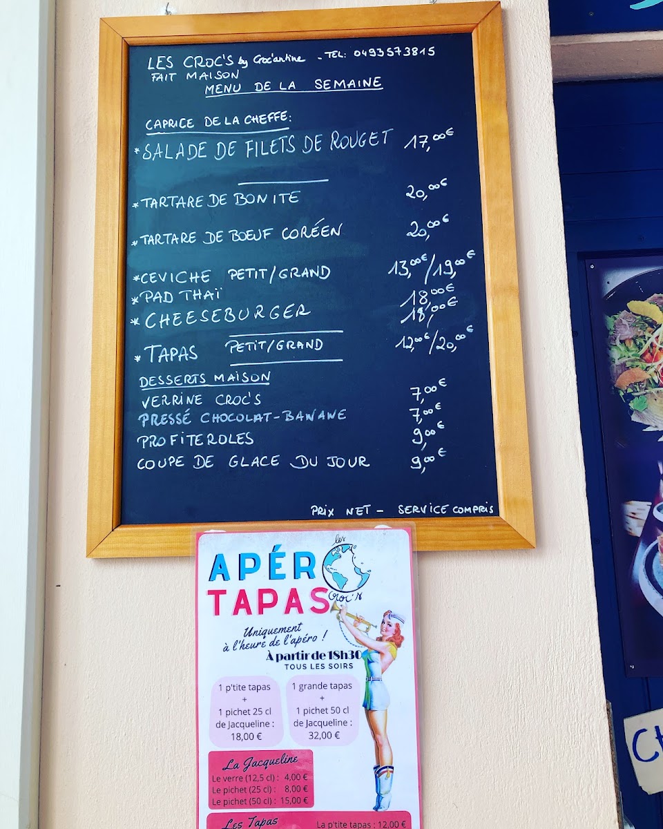 Les Croc's Photo Menu 10