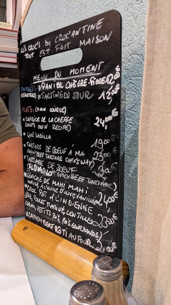Les Croc's Photo Menu 7