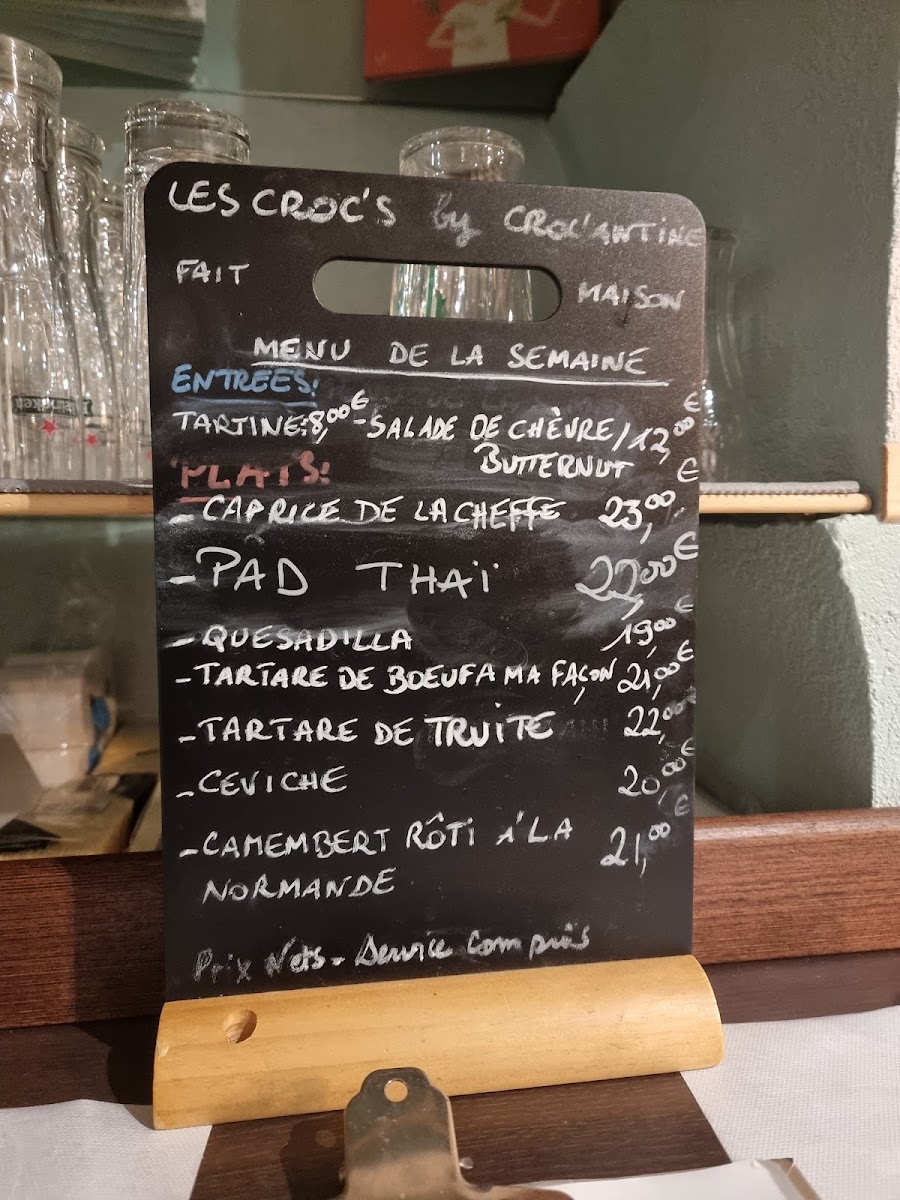 Les Croc's Photo Menu 9