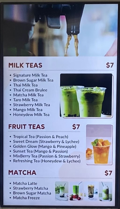 King Baguette Photo Menu 1