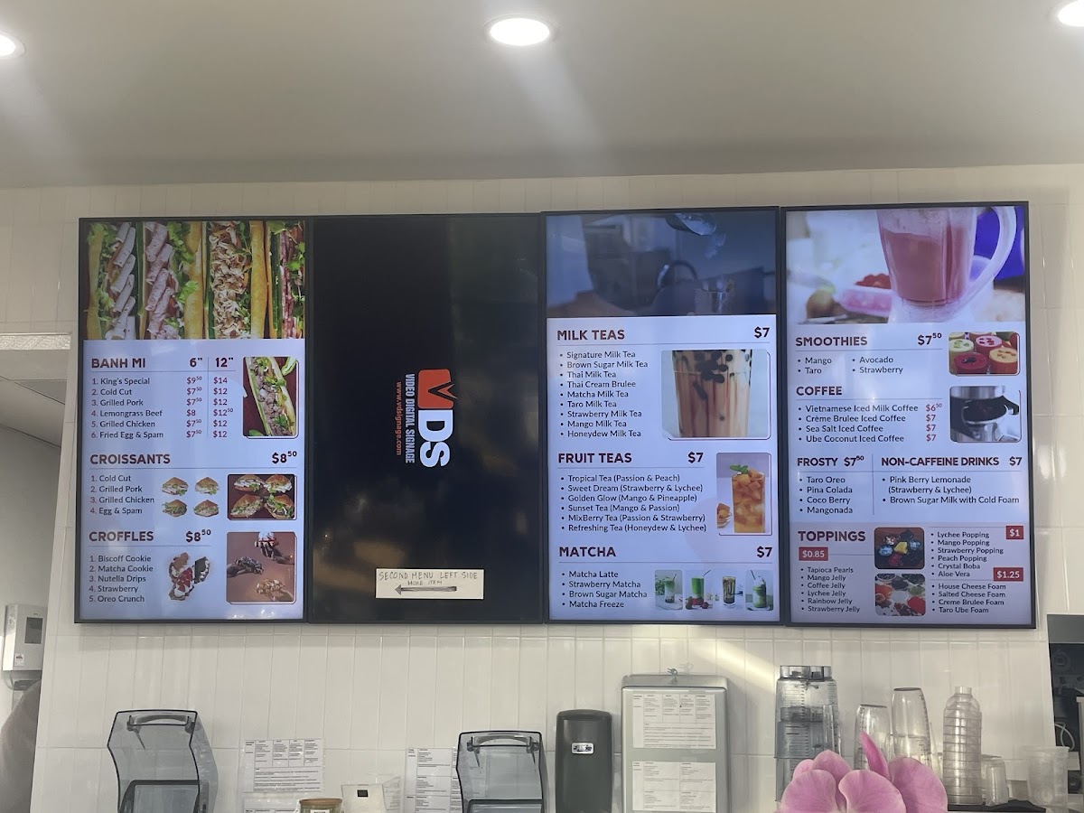 King Baguette Photo Menu 9