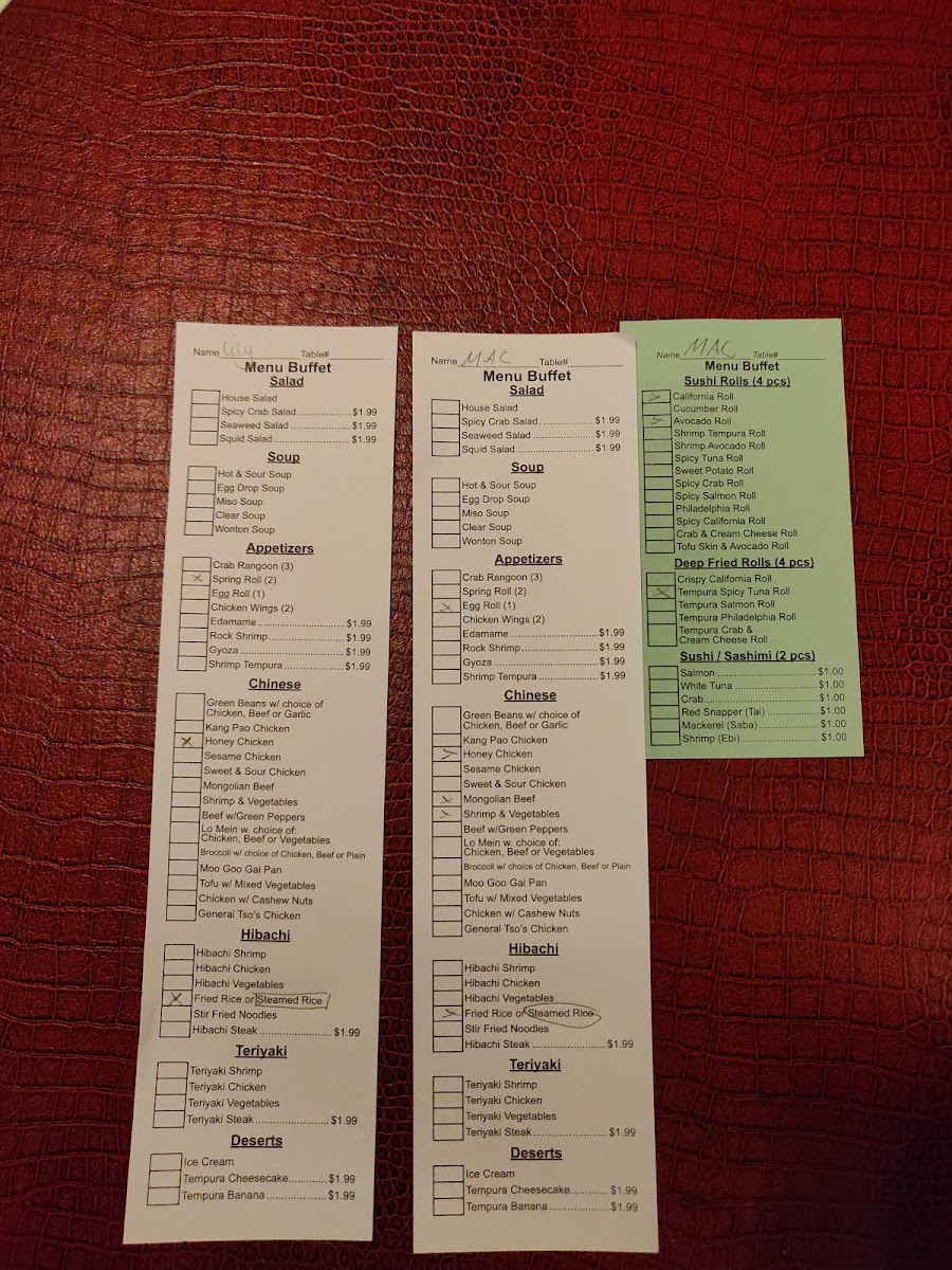 Osaka Sushi & Hibachi Photo Menu 8