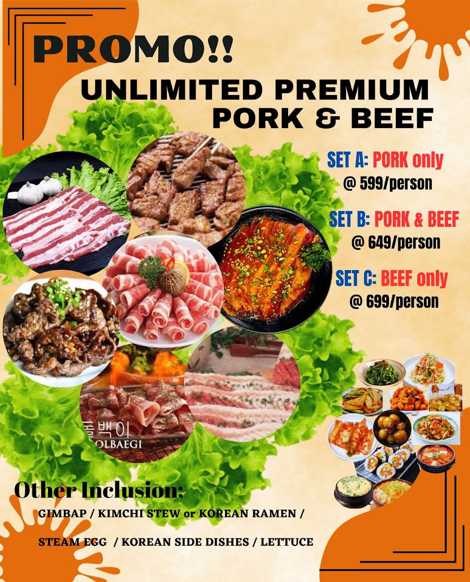 Seoul Korean Restaurant Photo Menu 7