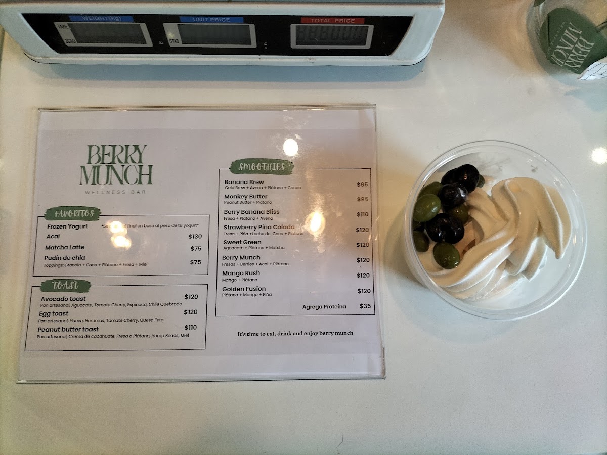 Berry Munch Photo Menu 2