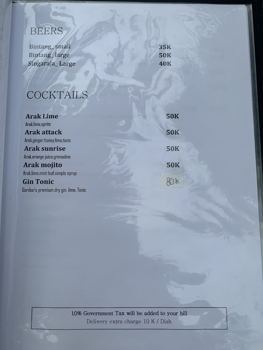 La Casa Kita Photo Menu 9