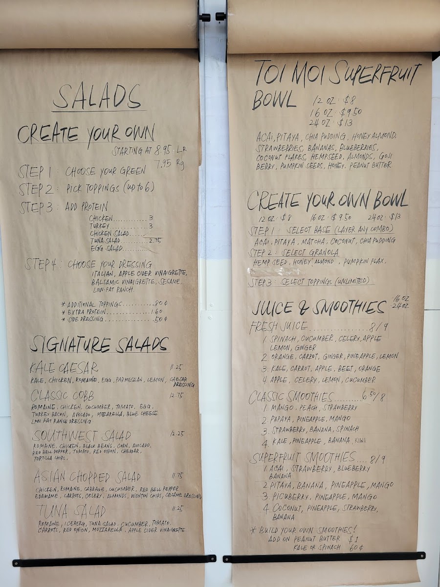 Toi Moi Italian Ice & Juice Shop Photo Menu 5