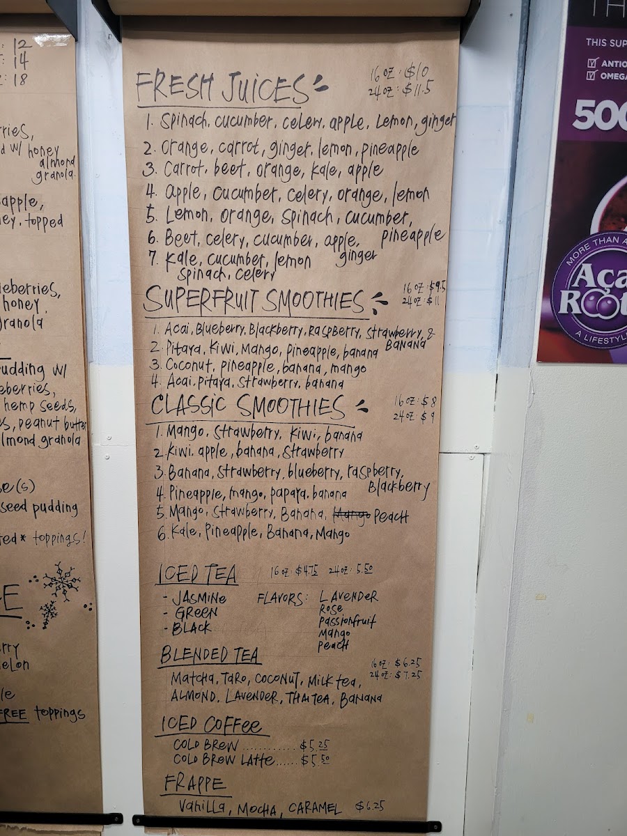 Toi Moi Italian Ice & Juice Shop Photo Menu 7