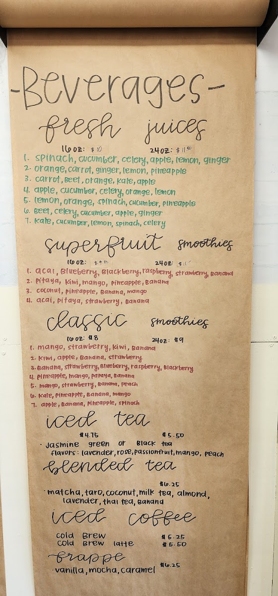 Toi Moi Italian Ice & Juice Shop Photo Menu 8