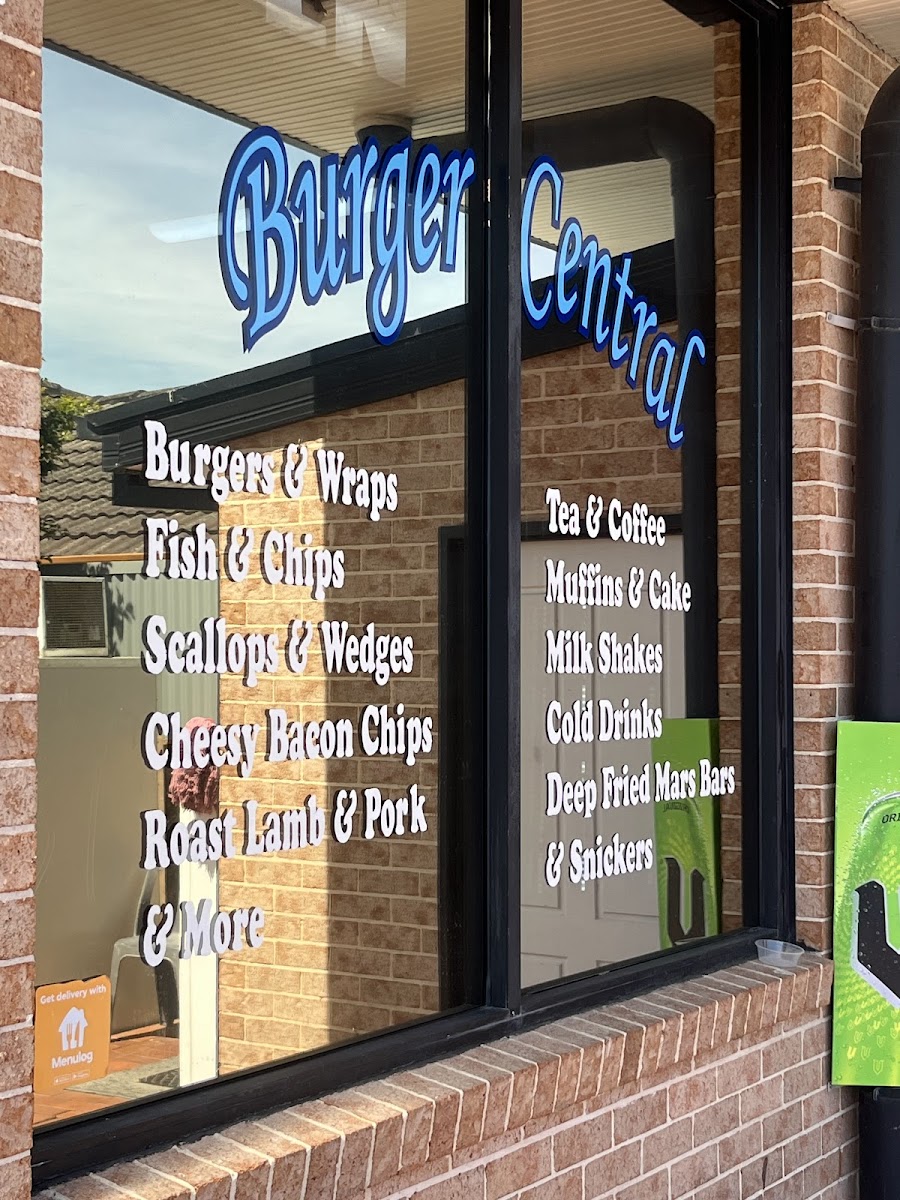 Burger Central Photo Menu 1