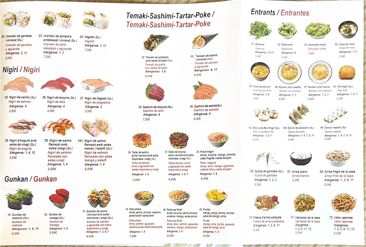 Restaurant Yutaka Photo Menu 2