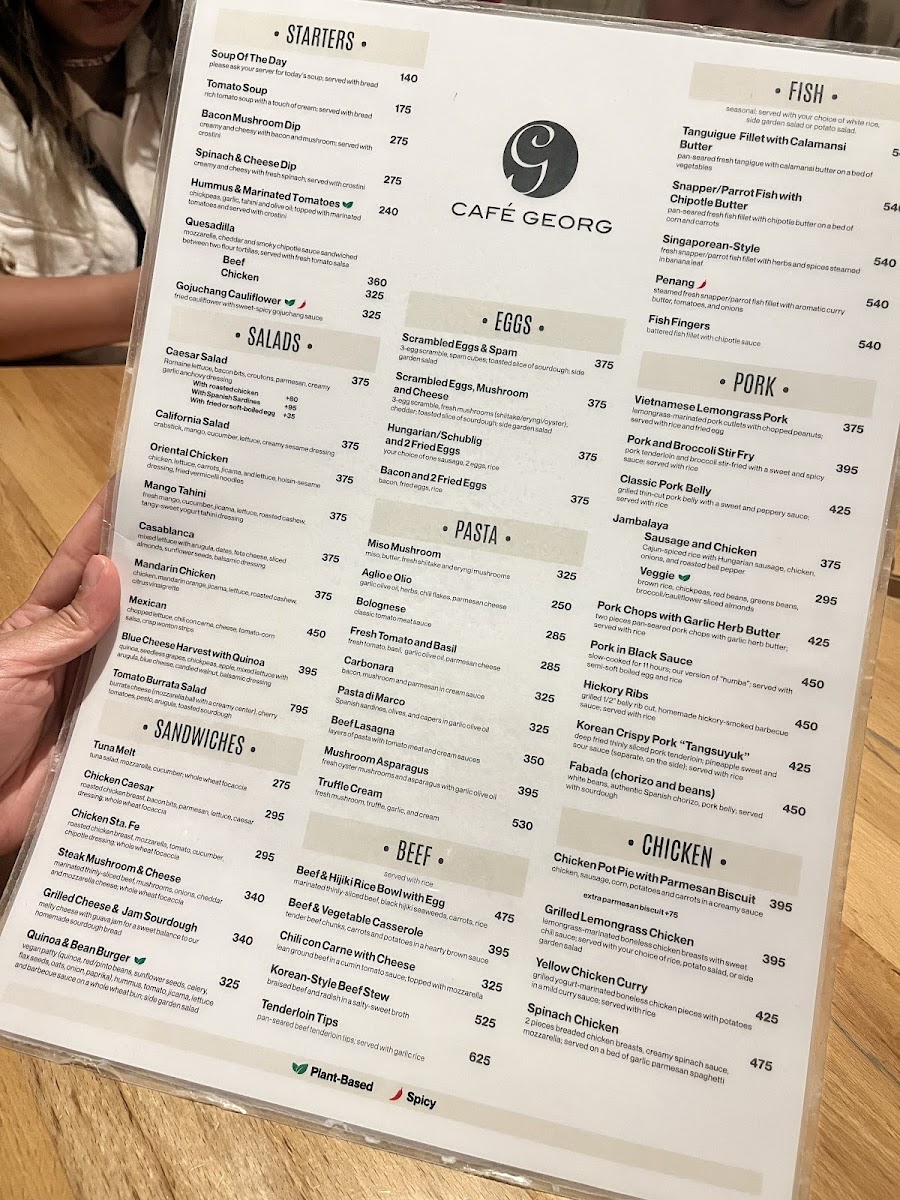 Cafe Georg Photo Menu 6