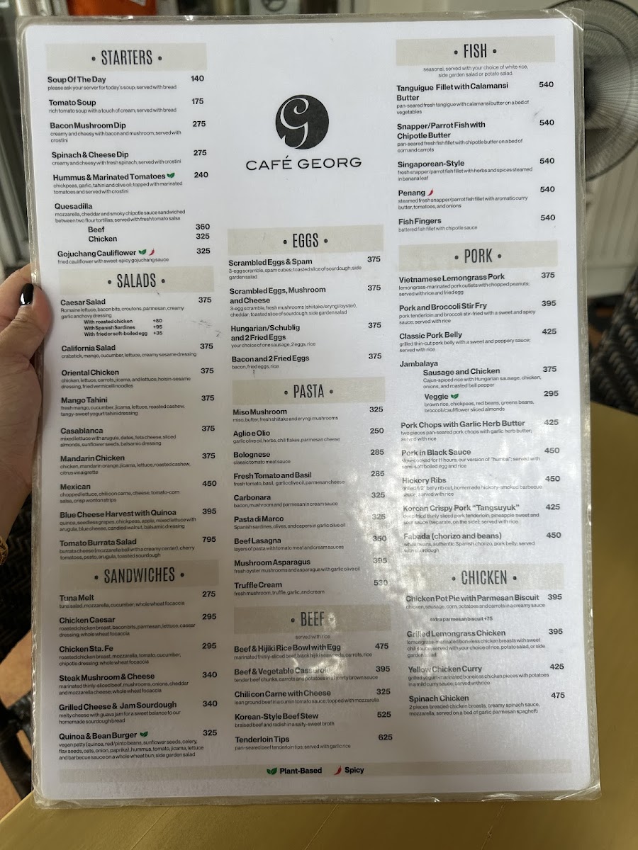 Cafe Georg Photo Menu 8