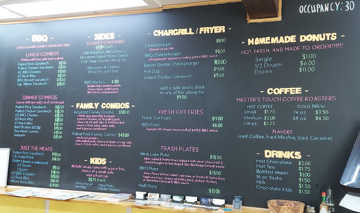 The BBQ Shack Photo Menu 8