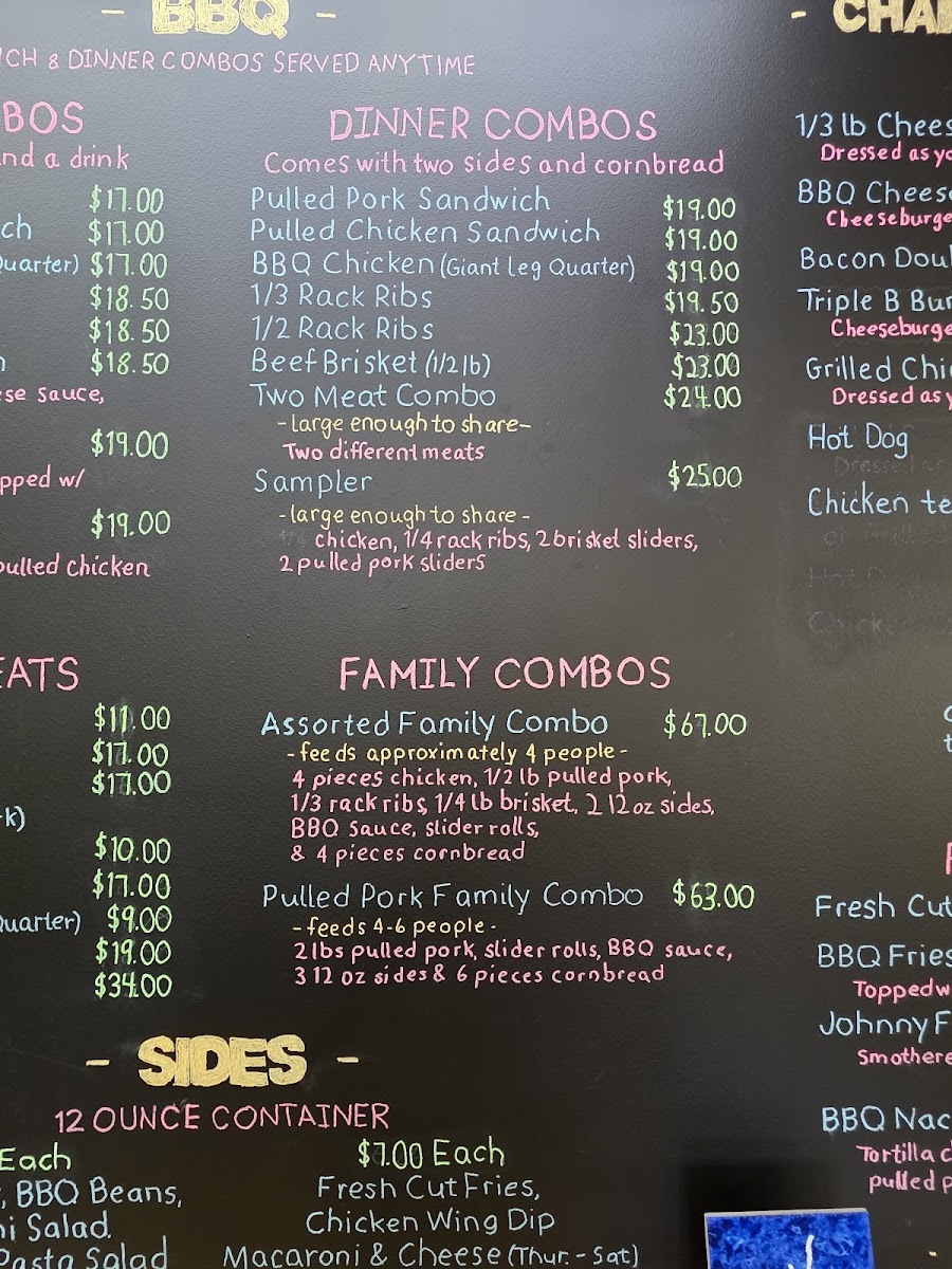 The BBQ Shack Photo Menu 9