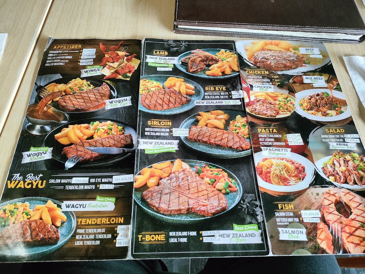 ABUBA Steak - Matraman Photo Menu 1