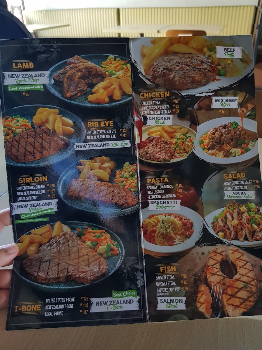 ABUBA Steak - Matraman Photo Menu 2