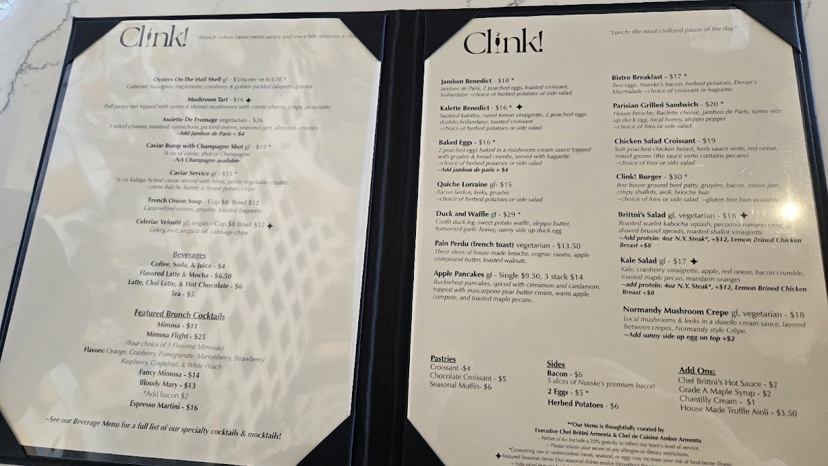 Clink! Photo Menu 4