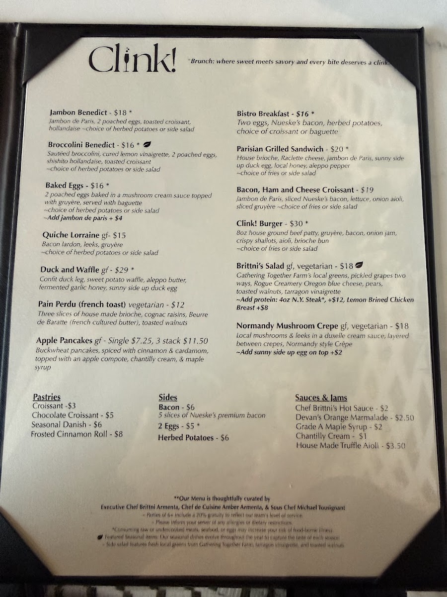 Clink! Photo Menu 6