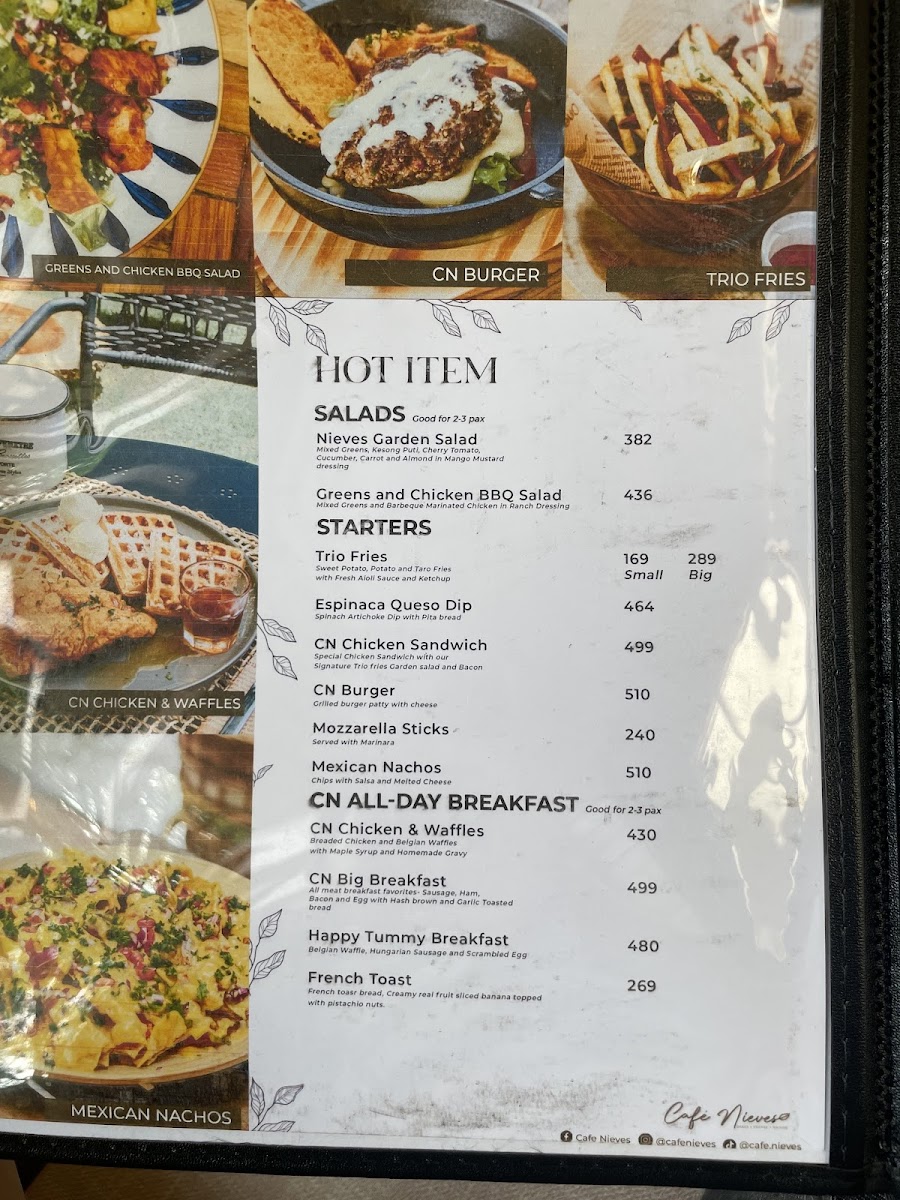 Cafe Nieves Photo Menu 5