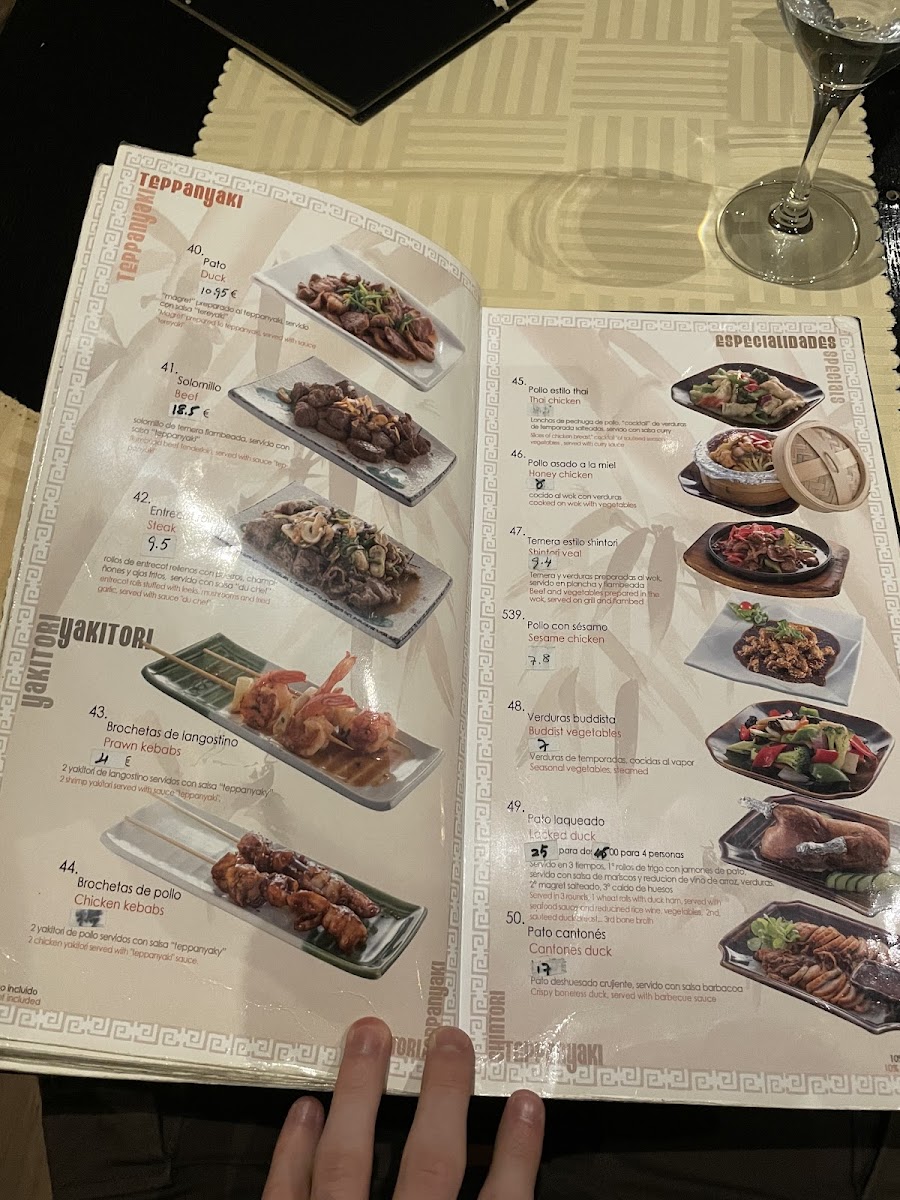 Shintori Teppanyaki Photo Menu 10