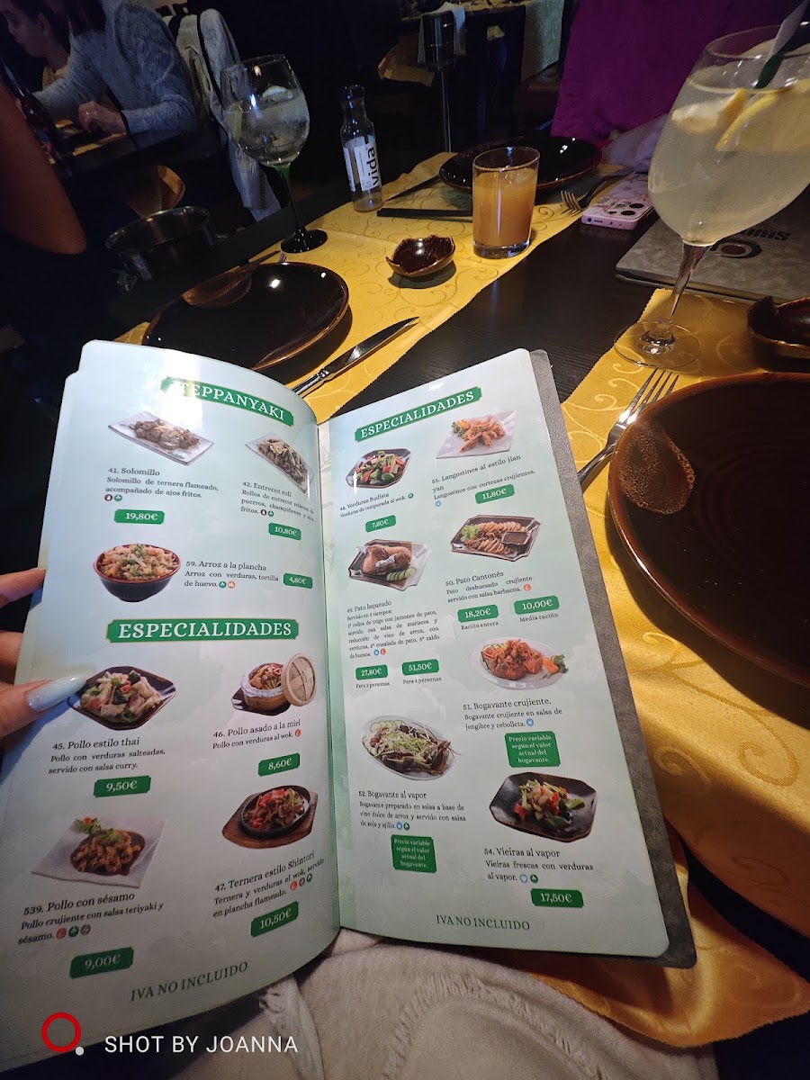 Shintori Teppanyaki Photo Menu 4