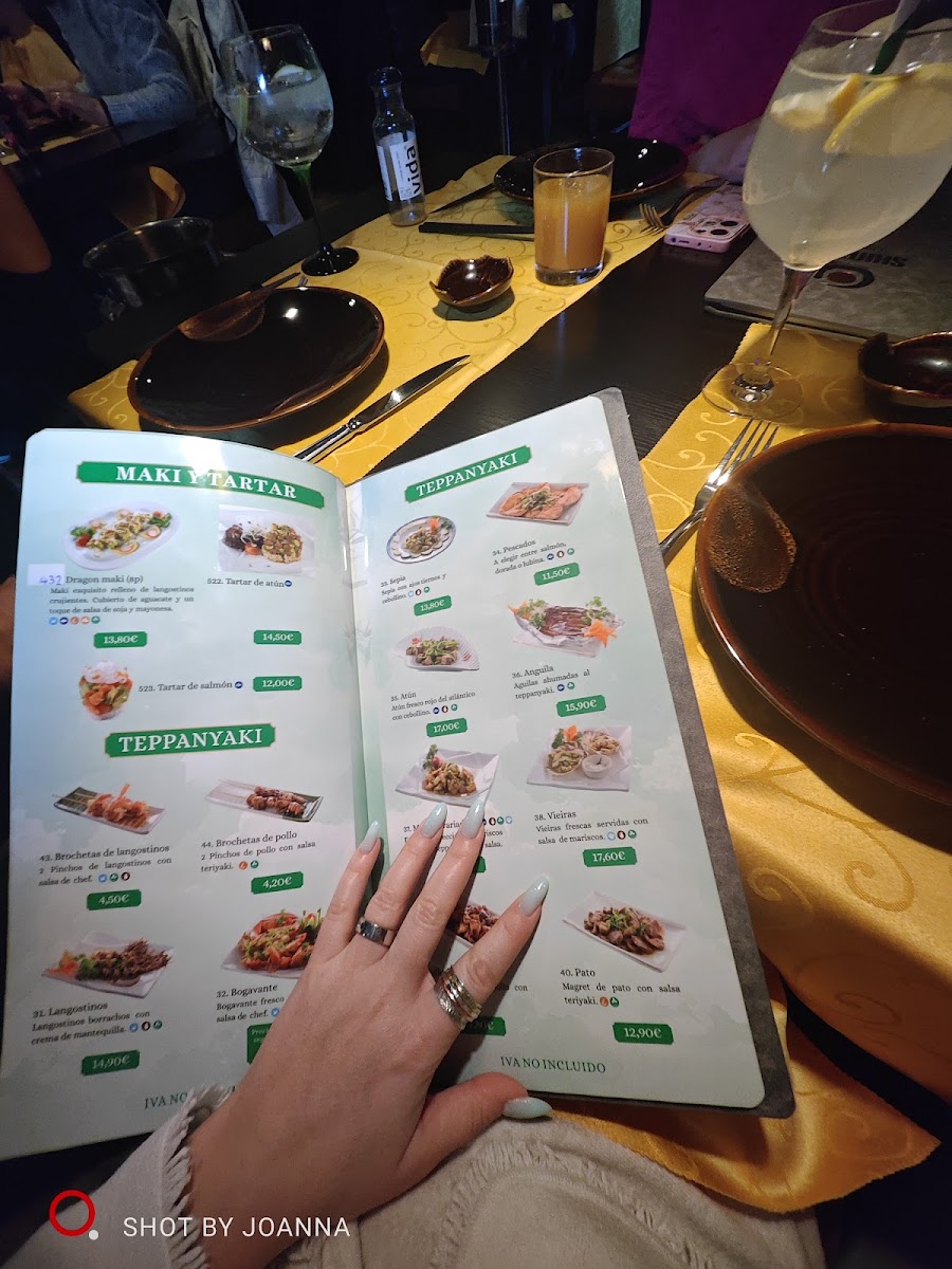 Shintori Teppanyaki Photo Menu 5