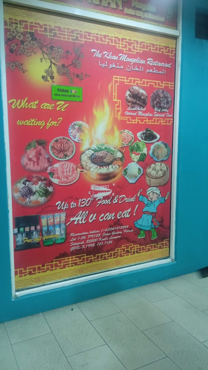The Khan Mongolian Restaurant Halal Buffet BBQ Steamboat Photo Menu 5
