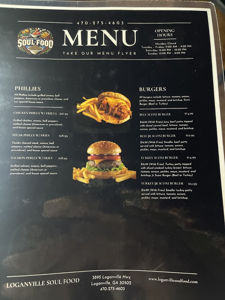 Loganville Soul Food Photo Menu 4