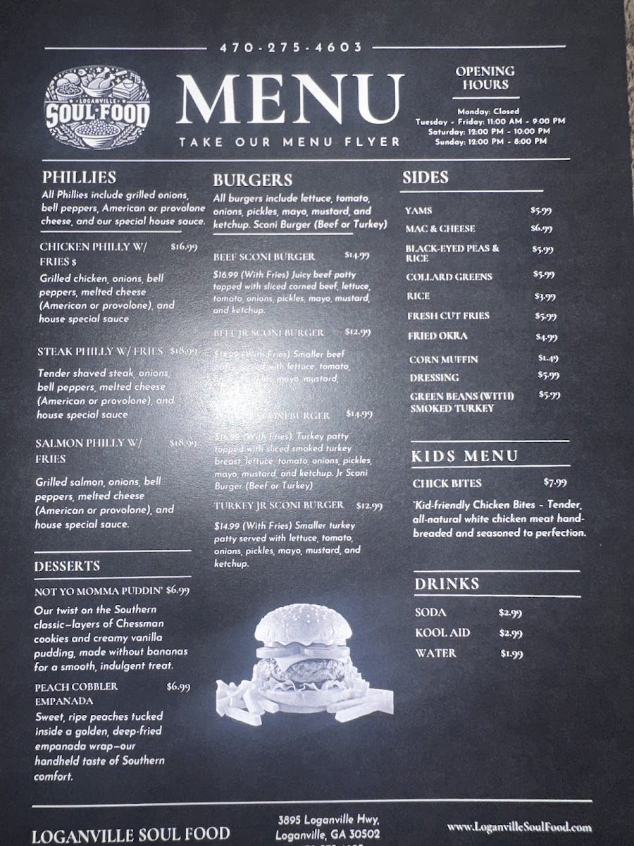 Loganville Soul Food Photo Menu 6