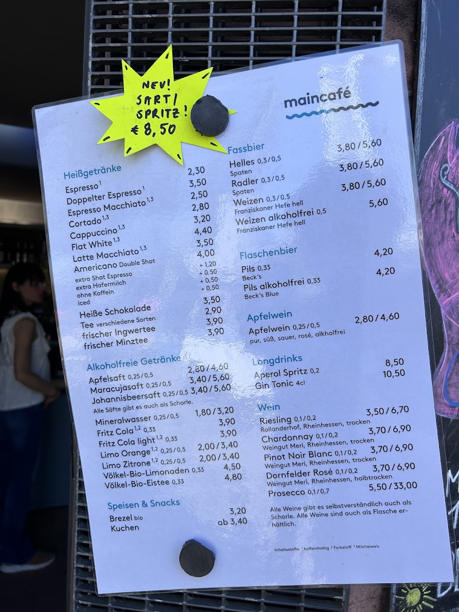 Maincafé Photo Menu 2