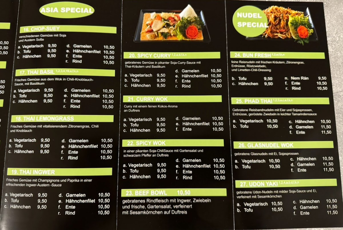 Thai Gourmet Photo Menu 10